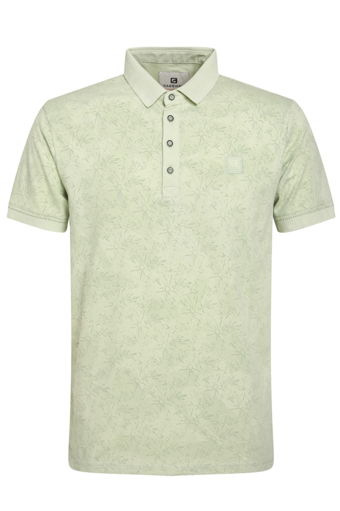 Gabbiano groene heren polo | Vooraanzicht