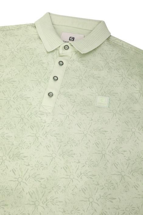 Gabbiano groene heren polo | Kleurstaal