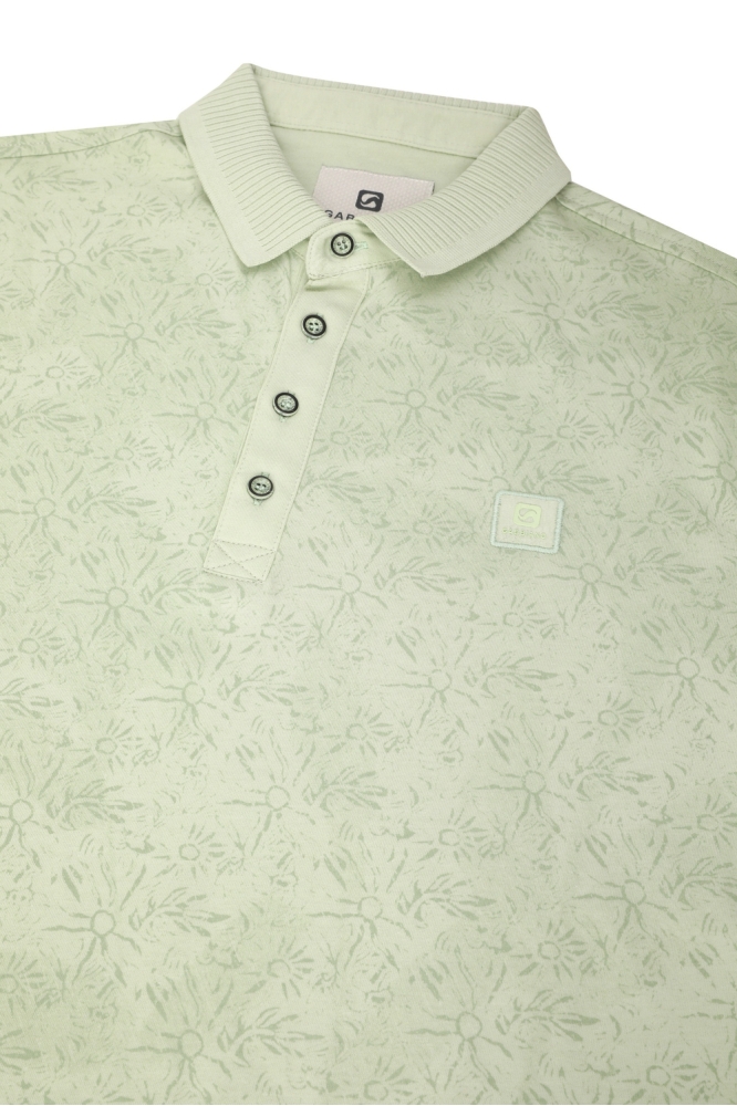 Gabbiano groene heren polo | Kleurstaal