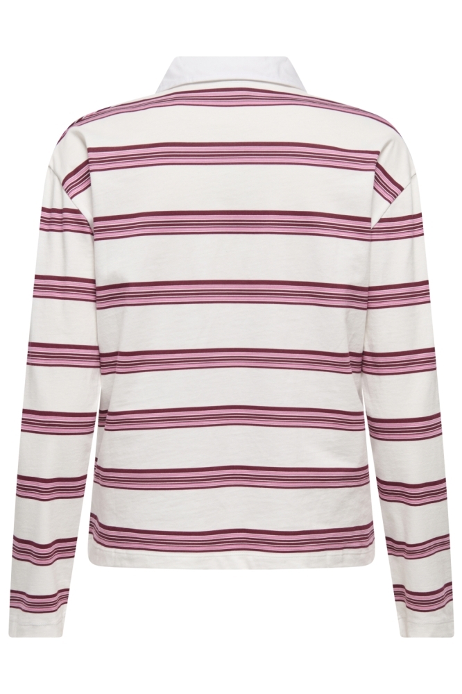 Jacqueline de Yong witte dames t-shirt | Achteraanzicht