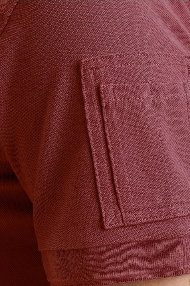 PME legend bordeaux heren polo | Kleurstaal