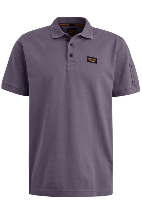 PME legend paarse heren polo | Vooraanzicht