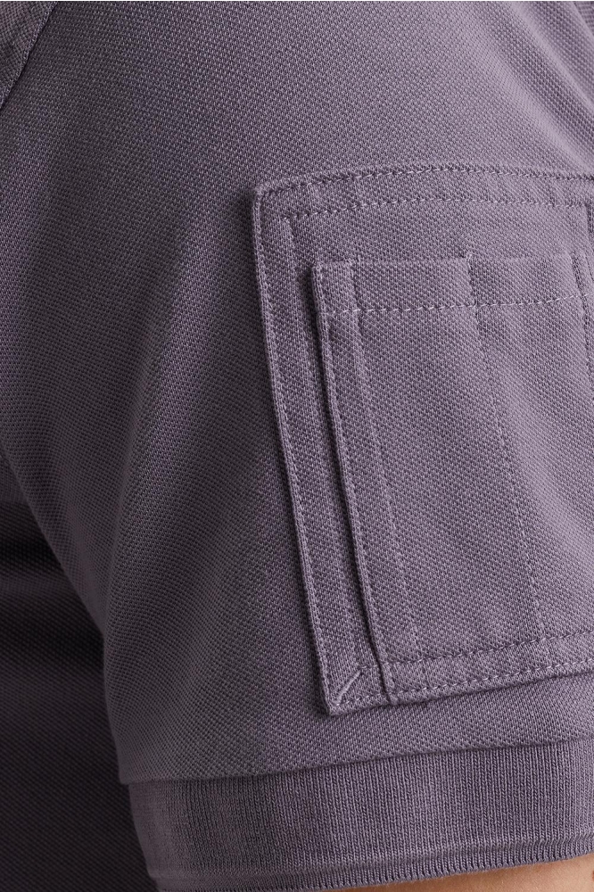 PME legend paarse heren polo | Close up