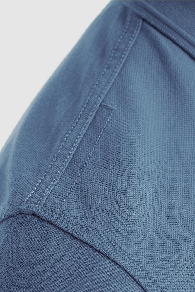 PME legend blauwe heren polo | Kleurstaal