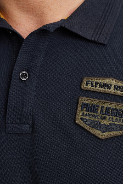 PME legend blauwe heren polo | Unique Selling Point