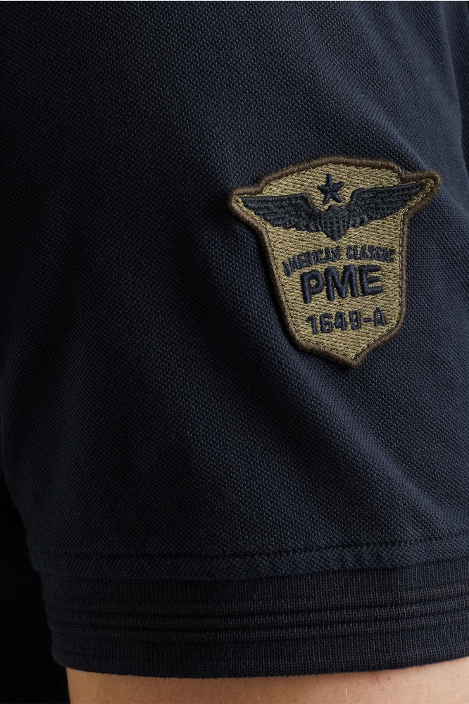 PME legend blauwe heren polo | Kleurstaal