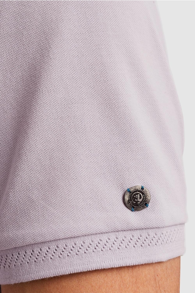 Cast Iron paarse heren polo | Unique Selling Point