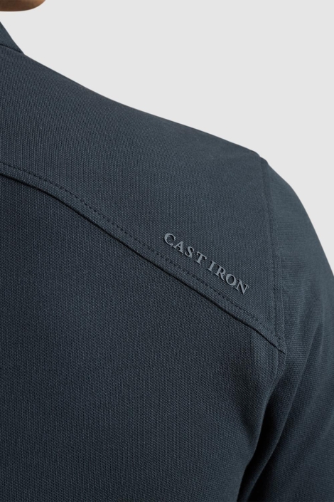 Cast Iron blauwe heren polo | Unique Selling Point