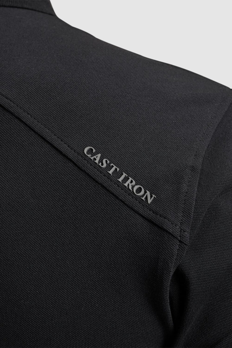 Cast Iron zwarte heren polo | Unique Selling Point