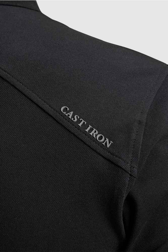 Cast Iron zwarte heren polo | Unique Selling Point