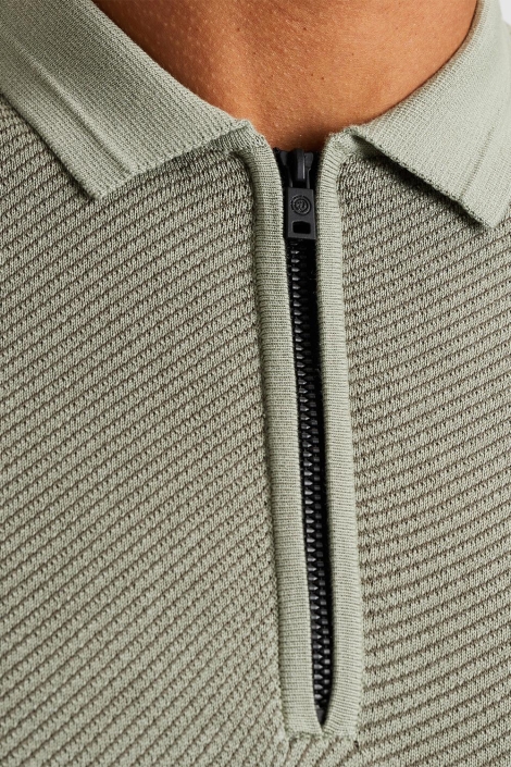 Cast Iron groene heren polo | Unique Selling Point