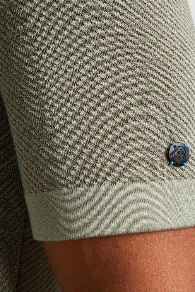 Cast Iron groene heren polo | Kleurstaal