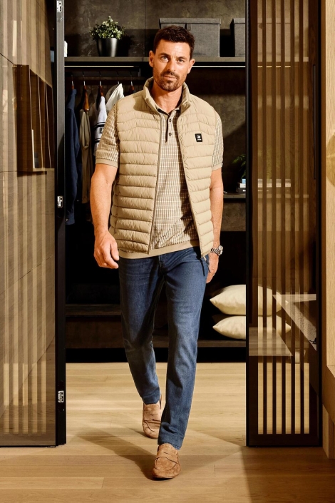 Vanguard camel heren polo | Sfeerbeeld, In situatie