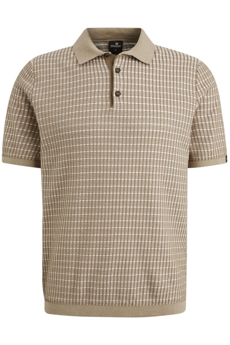 Vanguard camel heren polo | Vooraanzicht