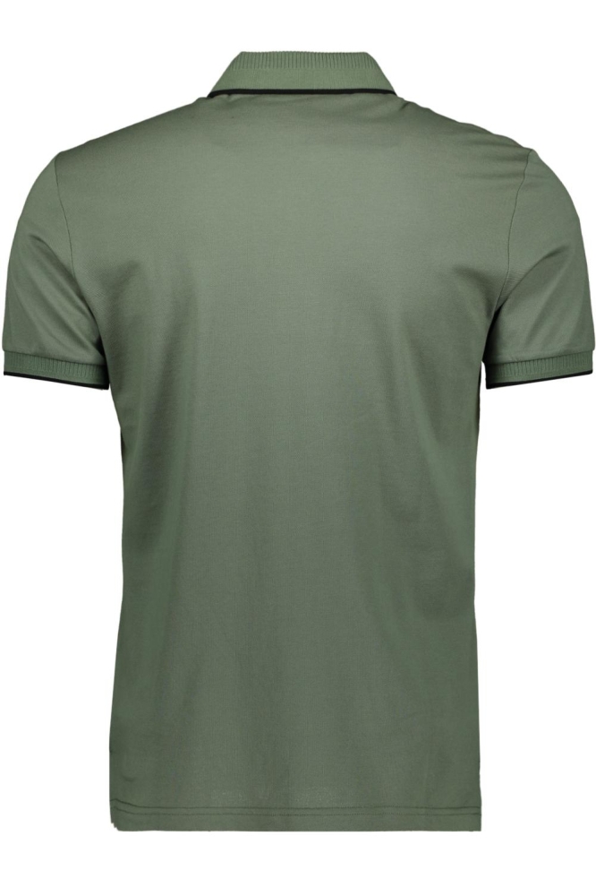 Antony Morato groene heren polo | Achteraanzicht