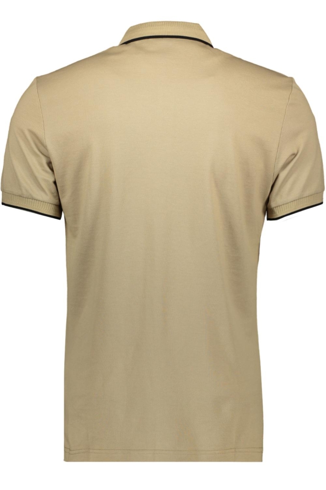 Antony Morato bruine heren polo | Achteraanzicht