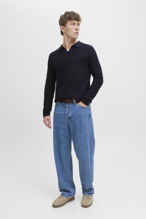 Jack & Jones blauwe heren trui | Model