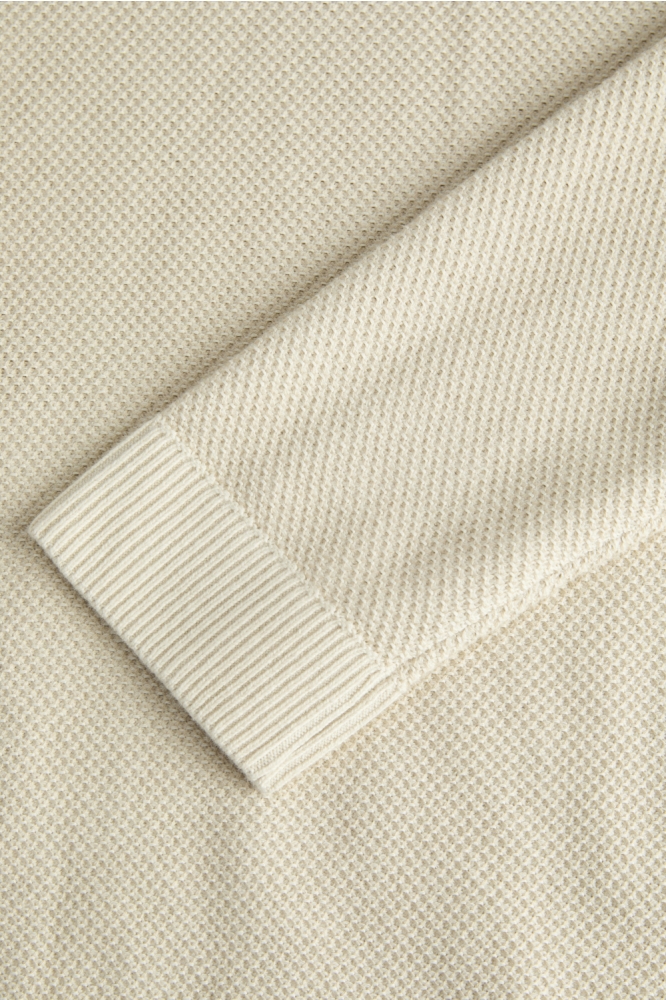 Jack & Jones beige heren trui | Kleurstaal