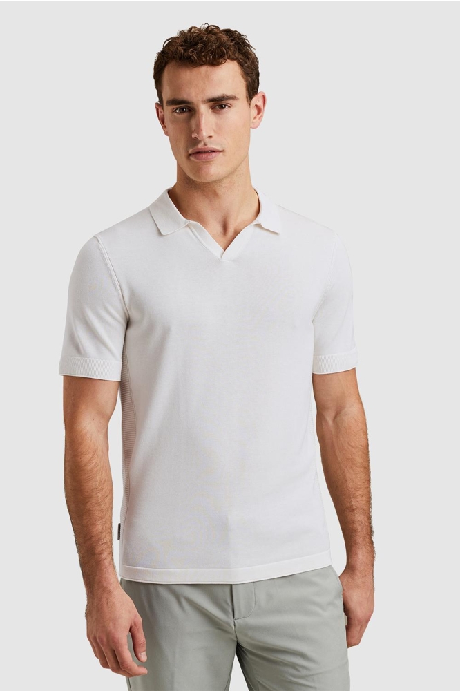Cast Iron witte heren polo | 