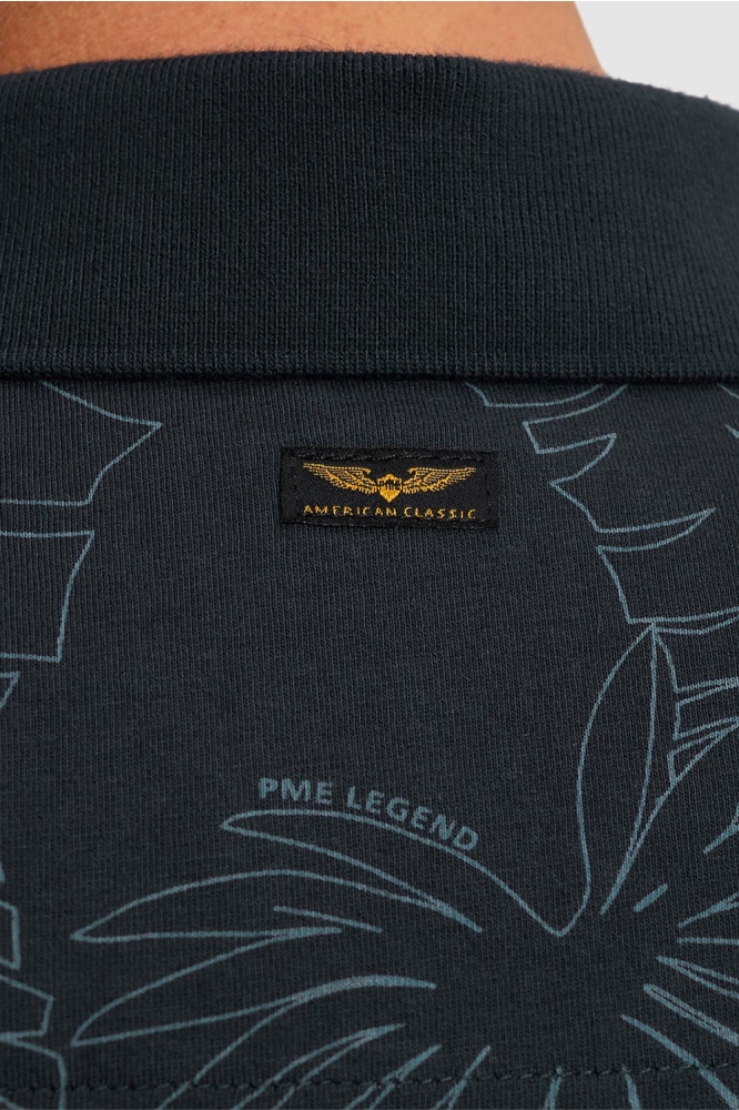 PME legend blauwe heren polo | Unique Selling Point