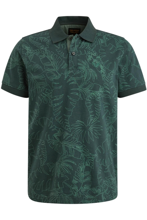 PME legend groene heren polo | Vooraanzicht