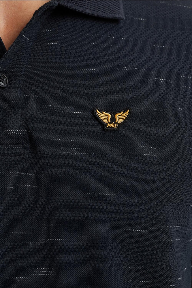 PME legend blauwe heren polo | Kleurstaal