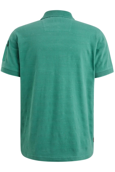 PME legend groene heren polo | Achteraanzicht