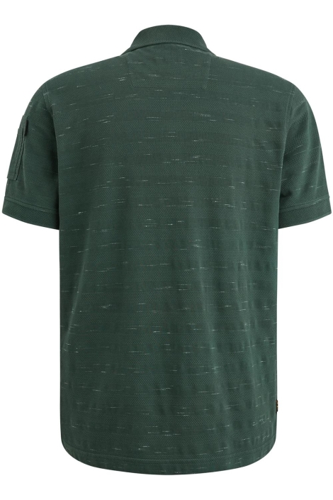 PME legend groene heren polo | Achteraanzicht