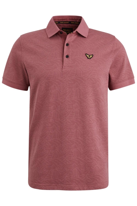 PME legend roze heren polo | Vooraanzicht