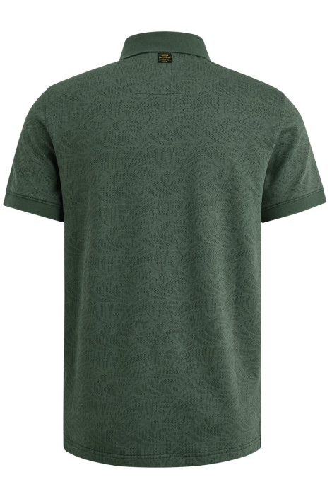 PME legend groene heren polo | Achteraanzicht