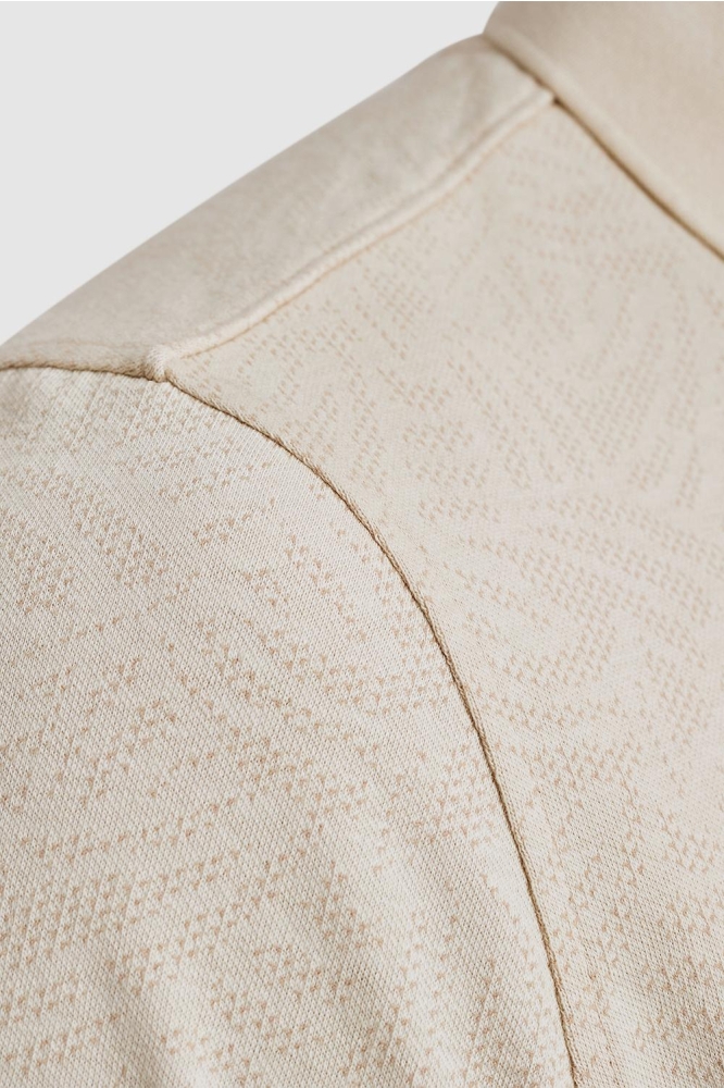 PME legend beige heren polo | Kleurstaal