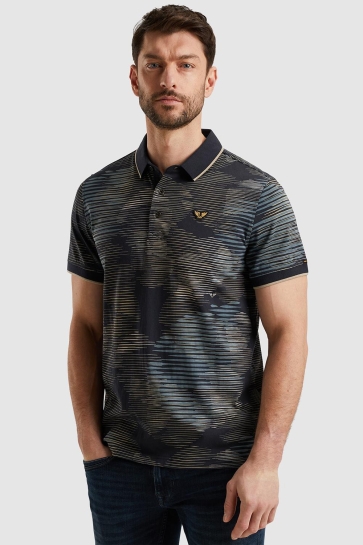 PME legend Polo POLO MET ALLOVER PRINT PPSS2503893 5281