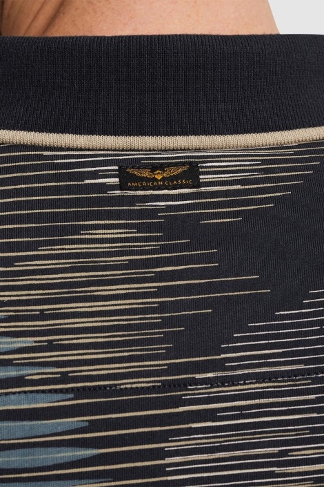 PME legend blauwe heren polo | Close up