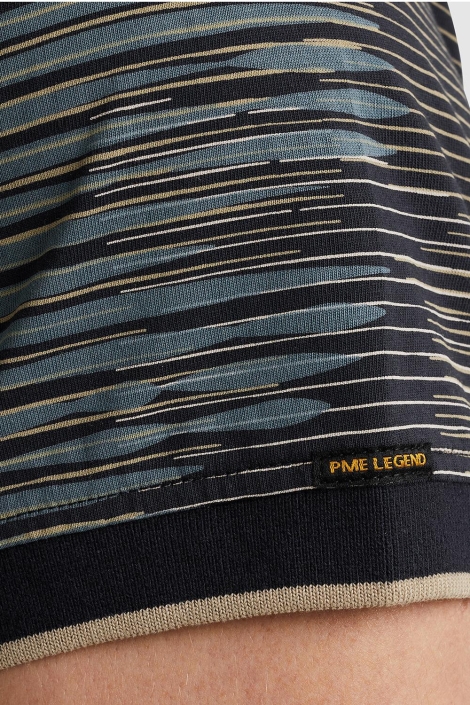 PME legend blauwe heren polo | Unique Selling Point