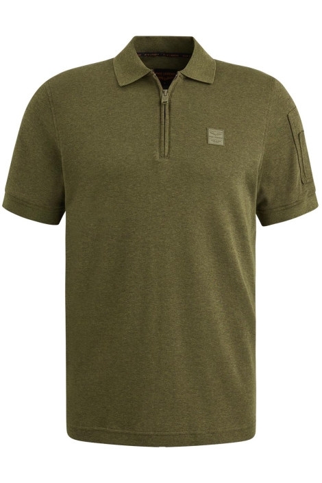 PME legend groene heren polo | Vooraanzicht