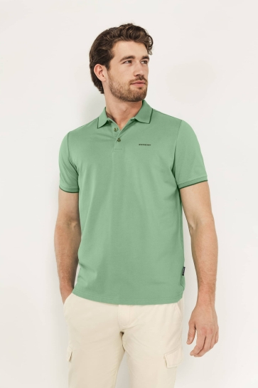 State of Art poloshirt piqu? ss p Groen