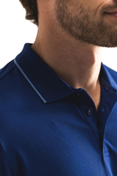 State of Art blauwe heren polo | Unique Selling Point