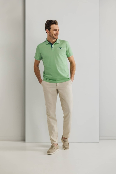 State of Art groene heren polo | Model