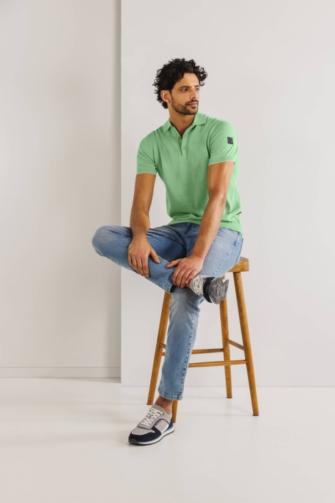 State of Art groene heren polo | Model