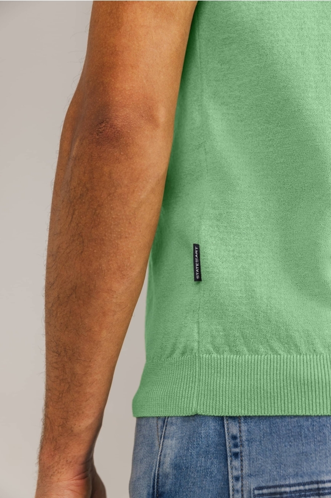 State of Art groene heren polo | Kleurstaal