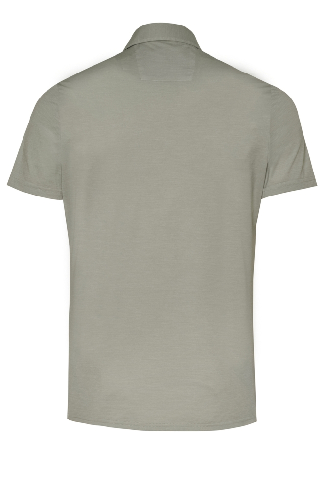 Pure H. Tico groene heren polo | Achteraanzicht