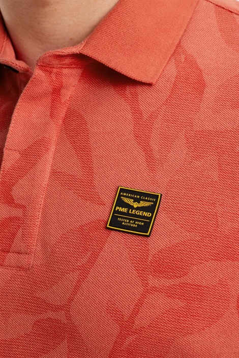 PME legend rode heren polo | Kleurstaal