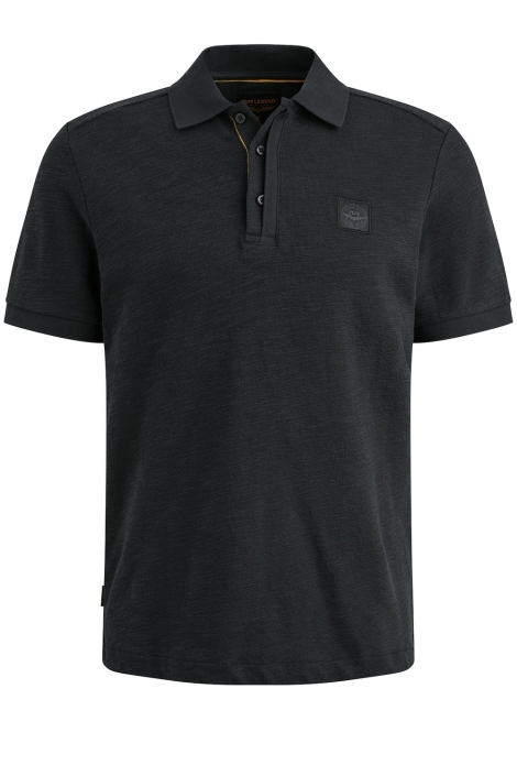 PME legend blauwe heren polo | Vooraanzicht