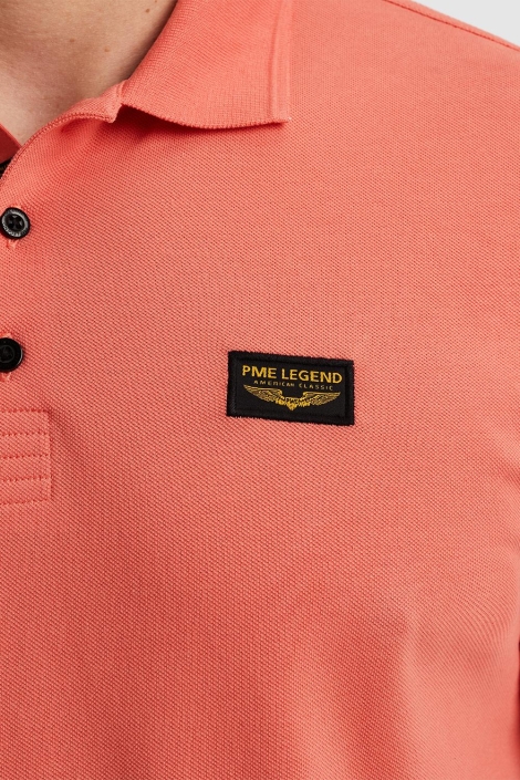 PME legend oranje heren polo | Kleurstaal