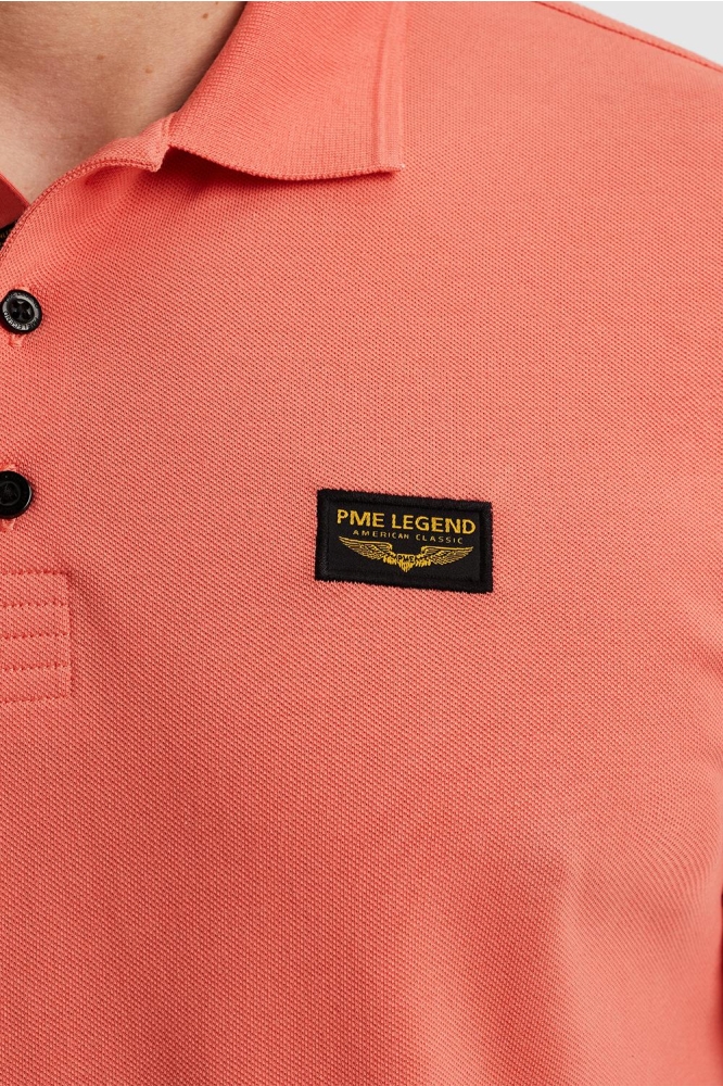 PME legend oranje heren polo | Kleurstaal