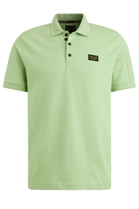 PME legend groene heren polo | Vooraanzicht