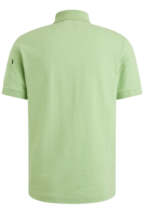 PME legend groene heren polo | Achteraanzicht