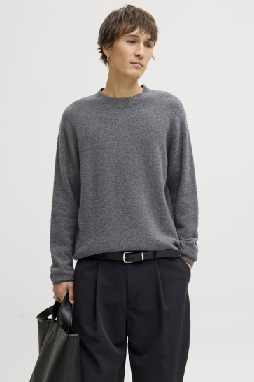 Jack & Jones Trui JPRBLAMAVERICK KNIT PACK BF LN 12286144 GREY MELANGE