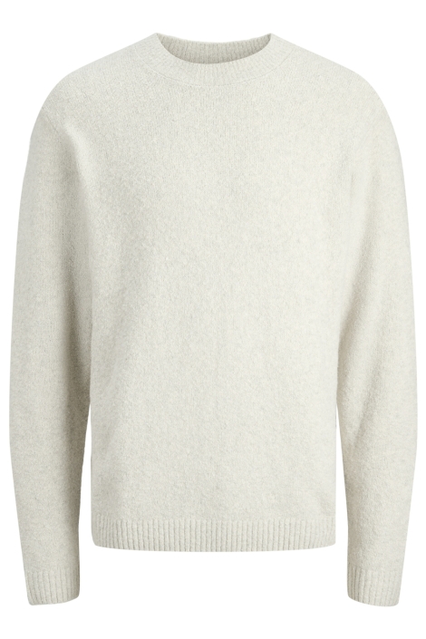 Jack & Jones beige heren trui | Vooraanzicht