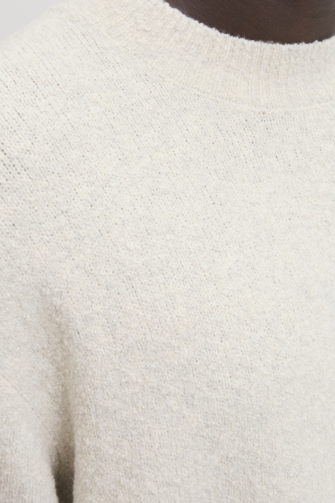 Jack & Jones beige heren trui | Close up